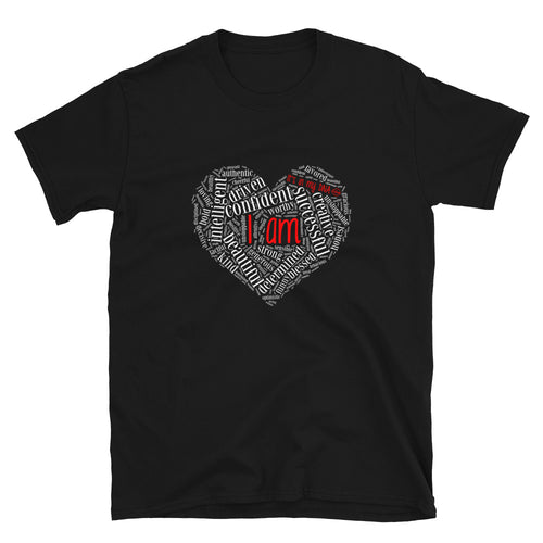 I Am - It's in my DNA - Heart Short-Sleeve T-Shirt