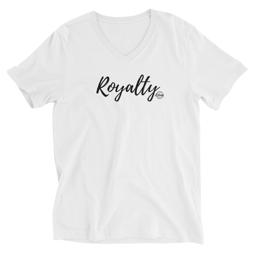 Royalty - Unisex Short Sleeve V-Neck T-Shirt